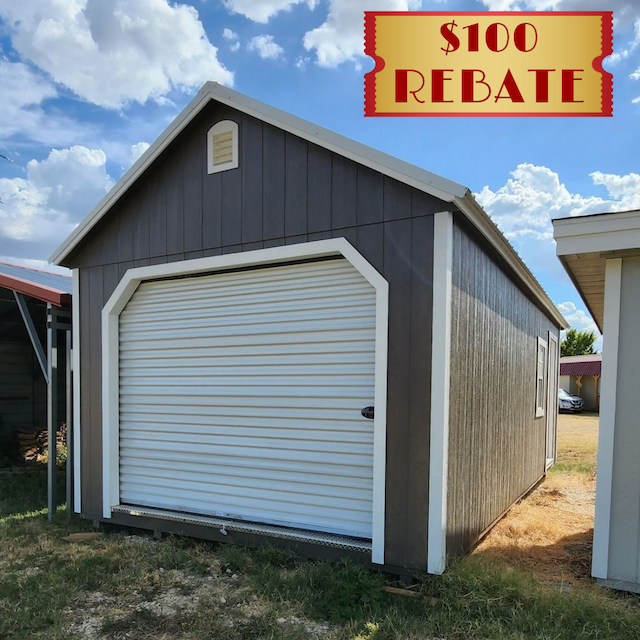 Upgraded 12'x24' Garage